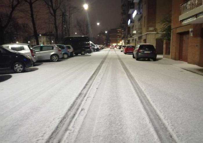 Natale imbiancato...dalla grandine