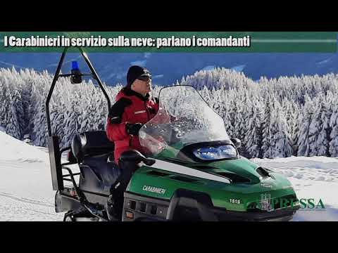 Sicurezza sulla neve: parlano i comandanti dei Carabinieri