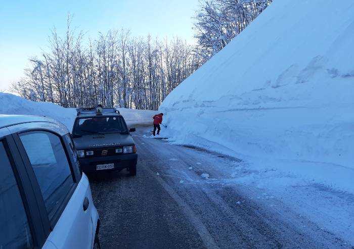 Rischio slavina: chiude martedì la Sp324 al passo delle Radici