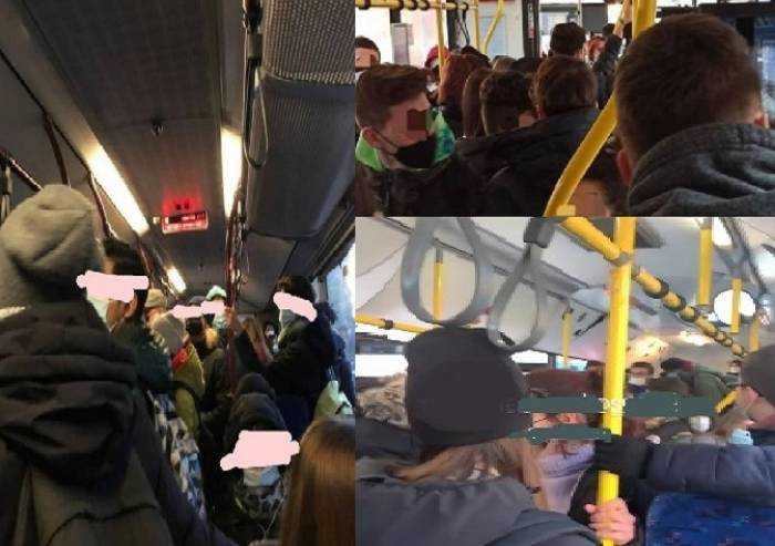 'Bus scolastici, su diverse linee i sovraffollamenti sono la regola'