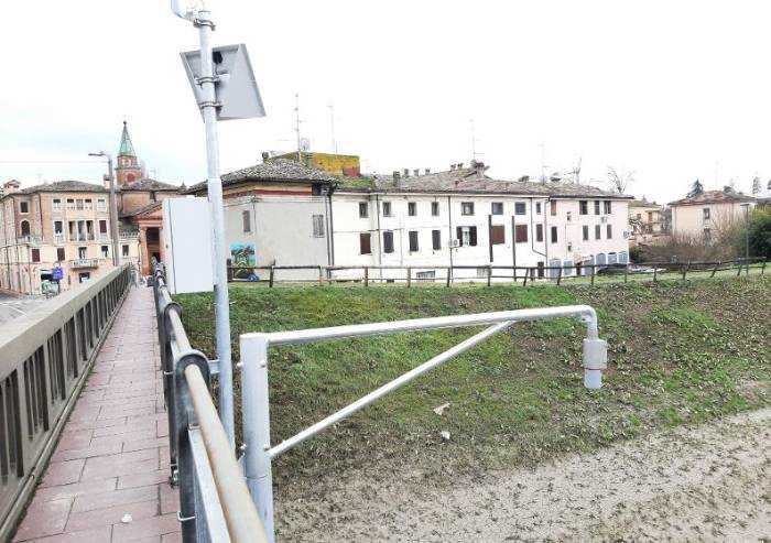 Bomporto, nuovo idrometro radar sul Naviglio