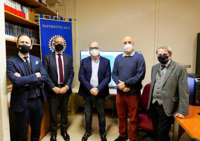 Ricerca Covid: super computer da 30.000 euro donato da Rotary e BPSFSP