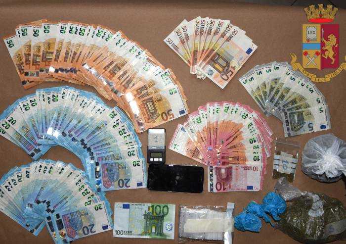 Fratelli Rosselli, una casa piena di droga: inquilino arrestato
