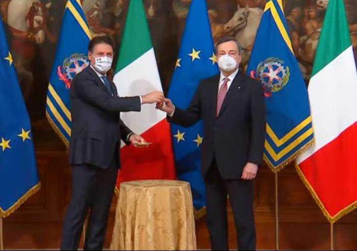 La campanella è suonata, partito il governo Draghi