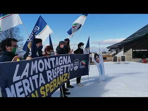 La mobilitazione di Fratelli d'Italia: 'La montagna merita rispetto'
