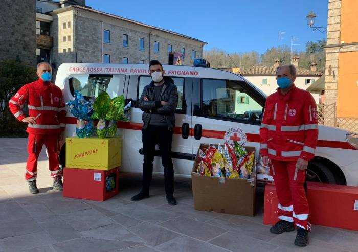 Pavullo, Croce Rossa e Caritas insieme per una Pasqua solidale