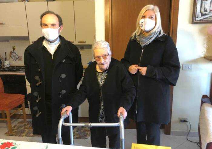 Nonantola, Filomena compie cento anni