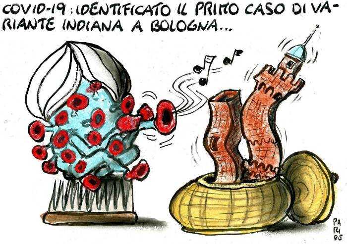 Covid, le note della variante indiana su Bologna