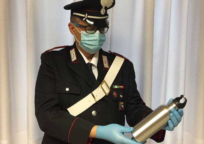 Disinfettante Covid in borraccia, studente al Pronto soccorso