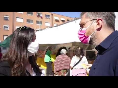 Primarie centrosinistra Bologna: lite al mercato tra Conti e Lepore