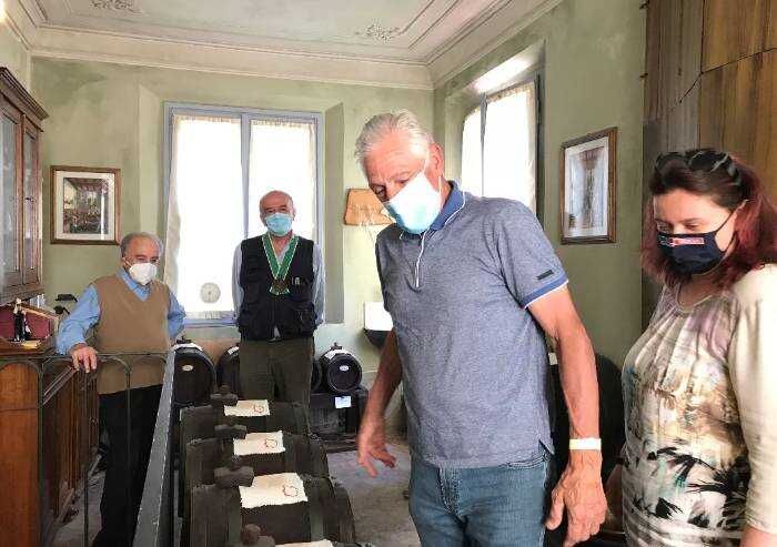 Vignola, Francesco Moser visita l'acetaia comunale