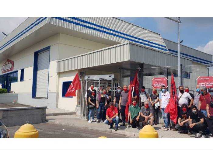 Sciopero alla Inalca, la protesta questa mattina a Castelvetro