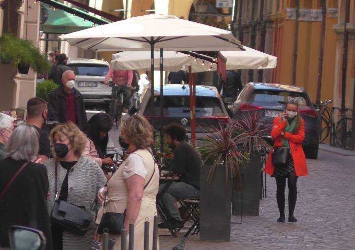 Covid Modena, confermati numeri da zona bianca