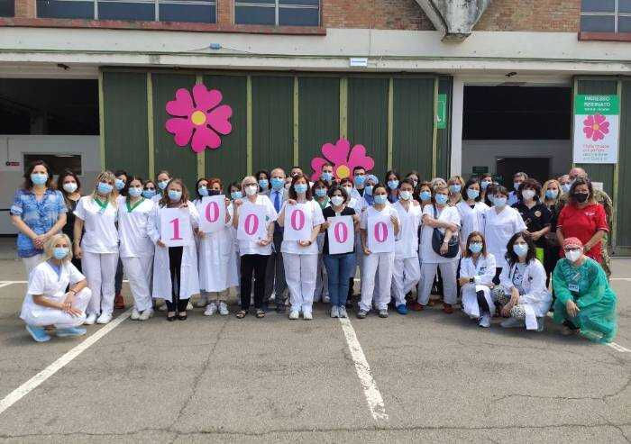 Modena, raggiunte le 100mila vaccinazioni all'ex Aeronautica