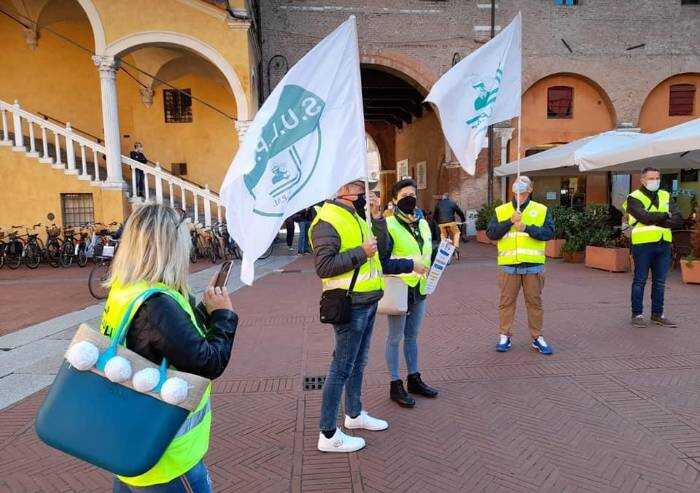 Finale Emilia, polizia locale contro la giunta Palazzi: manifestazione