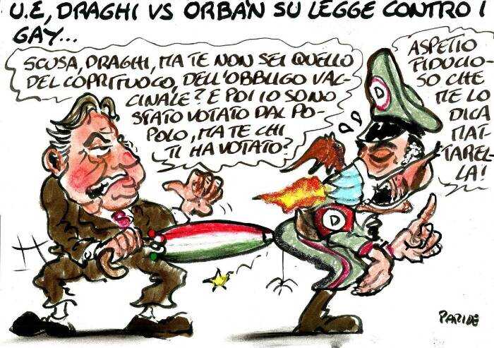 Draghi vs Orban