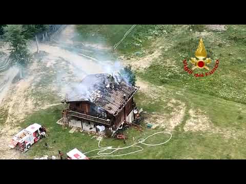 Fanano: a fuoco agriturismo, gravi danni, nessun ferito