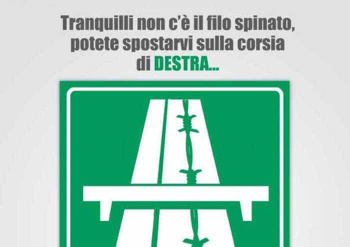 'Riconquistiamo la prima corsia dell'autostrada': la campagna Asaps