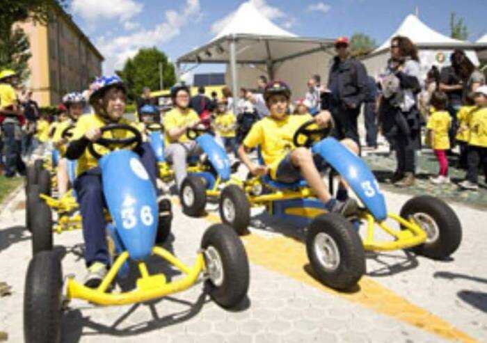 Maranello: due giorni di Gran Premio di auto...a pedali