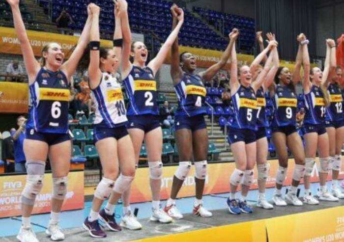 Italia campione del mondo, anche nel volley femminile under 20