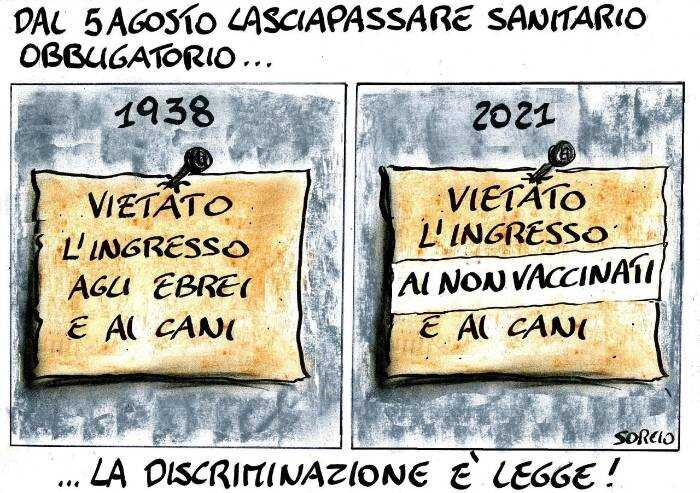 La firma di La Repubblica sottoscrive il parallelo col passato