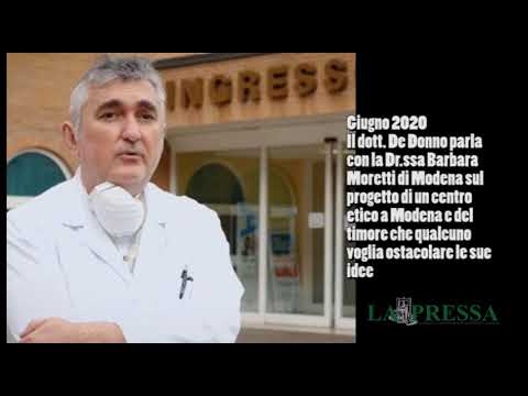 In un audio inedito il sogno modenese di De Donno. E quella frase: 'Credono di tapparmi il muso'