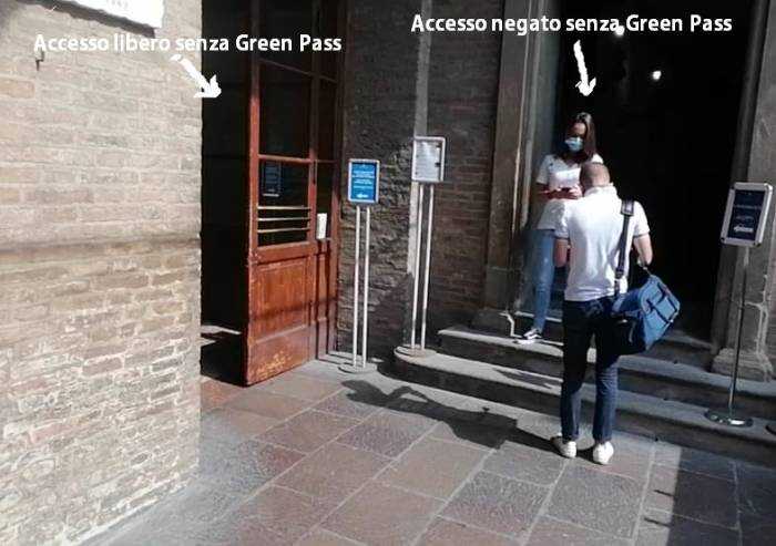 Nel Municipio con libero accesso, continua il muro ai giornalisti senza green pass