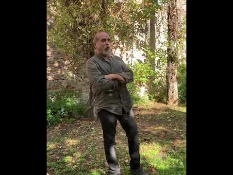 Modena, Benozzo, prof che si ribella al Green Pass, incontra Cardini