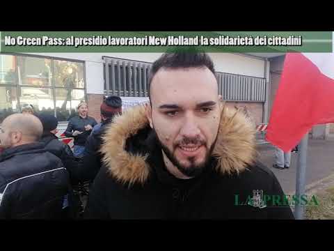 No Green Pass: al presidio New Holland la solidarietà dei cittadini