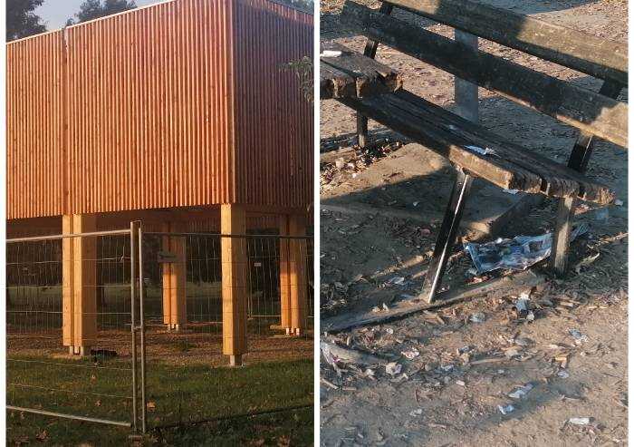 'Parco XXII aprile, l'opera di Piano abbellisce, ma la riqualificazione è altro'