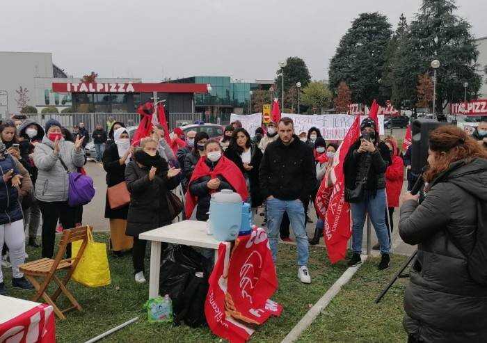 Sciopero, Italpizza: 'Dalla Cgil oggi minacce e insulti ai lavoratori'
