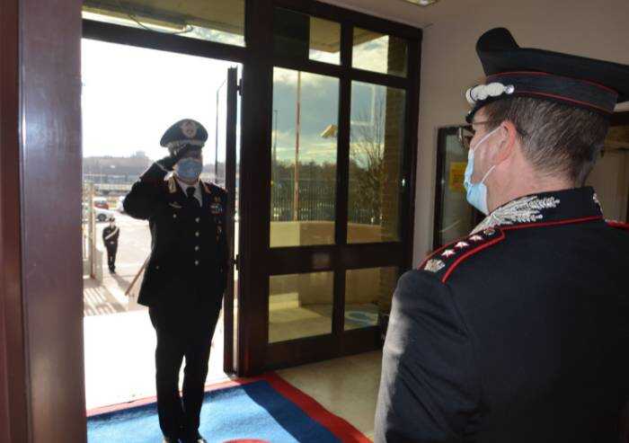 Carabinieri: visita del Comandante Legione E-R a Modena