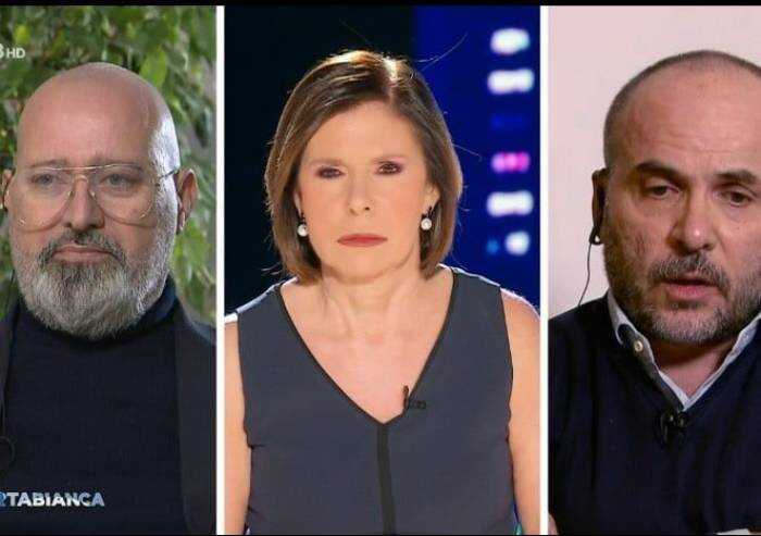 A Cartabianca, rissa tra Scanzi e Contri. Bonaccini dà ragione a Scanzi