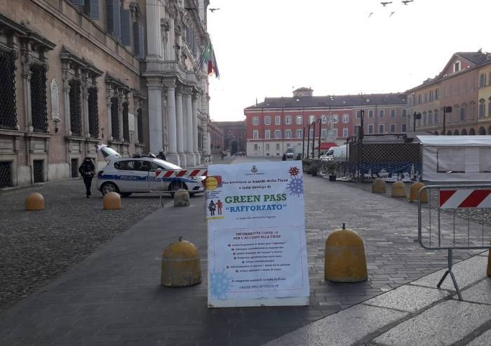 Sant'Antonio, a Modena il sole illumina la fiera riservata a vaccinati