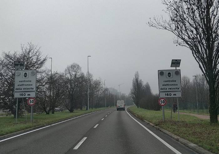 Modena, si accende il velox in viale Italia: limite 50 all'ora