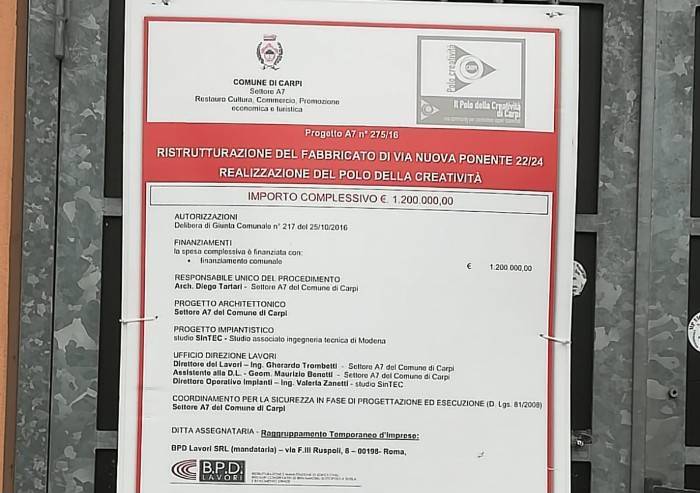 'Carpi, ispezione Ausl al Comando polizia locale. Quando il trasloco?'