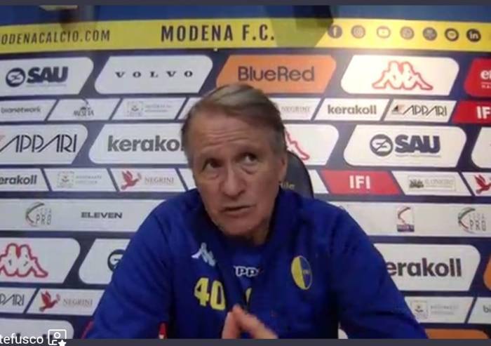 Modena calcio, Tesser: 'Ora l'alchimia giusta, la Reggiana? non l'ho vista'