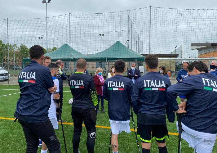 Formigine: la Nazionale Calcio Amputati si prepara al Mondiale