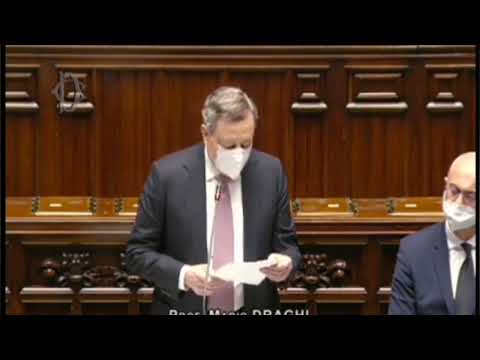 Già 21.000 profughi in Italia, 10.000 bambini: i numeri di Draghi alla Camera