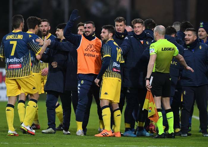 Modena calcio, numeri da record