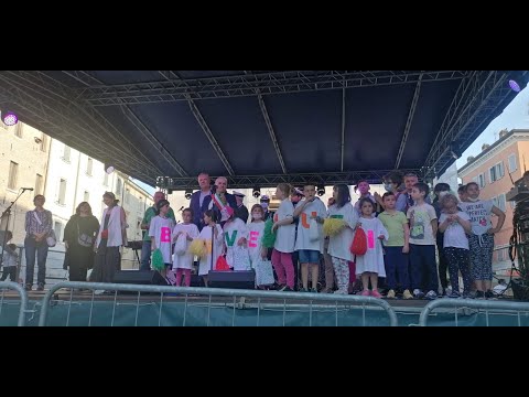 Mirandola: i bimbi inaugurano la fiera diffusa, 4 giorni di festa