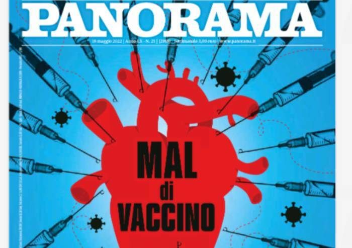 Il settimanale Panorama ora va all'attacco: 'Mal di vaccino'