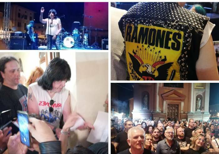Con Marky in piazza a Castelnuovo rivive il mito Ramones