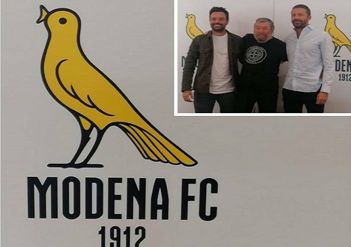 Modena Calcio, nuovo logo, il canarino torna al centro
