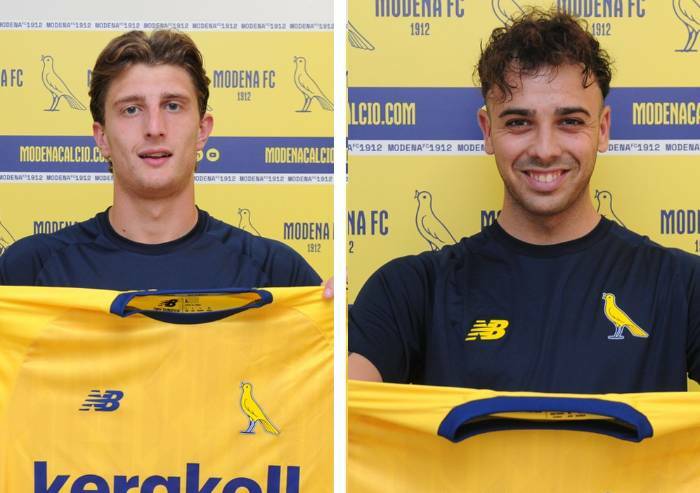 Modena calcio, tesserati Cittadini e Panada