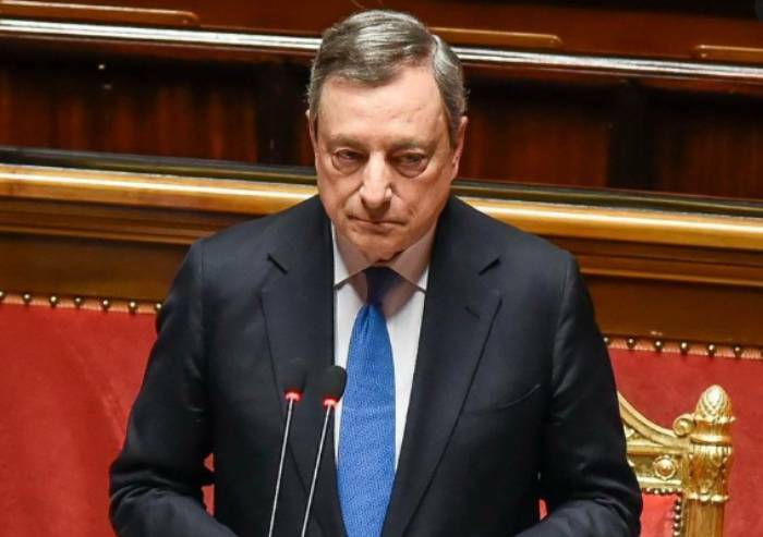 Draghi si dimette: ‘Maggioranza di unità nazionale non c’è più’
