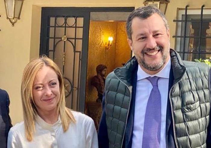 Salvini spalanca la porta di palazzo Chigi alla Meloni