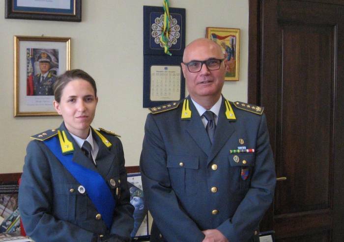 Finanza di Carpi, il nuovo comandante è Greta Tallone