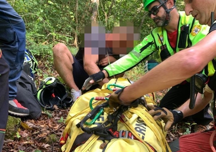 Montese: donna cade in un dirupo, recuperata dal Soccorso Alpino