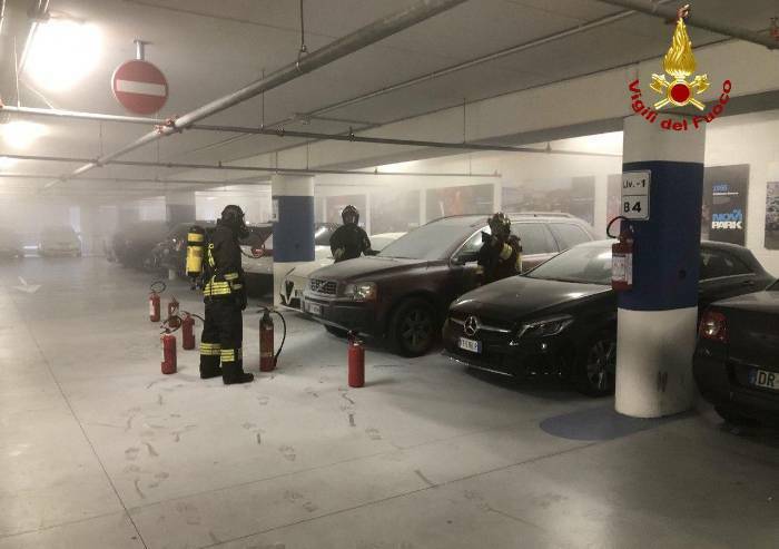 Allarme incendio al Novi Park, vigilanza e Vigili del Fuoco sventano il peggio